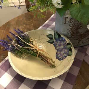 Hand Painted wooden bowl